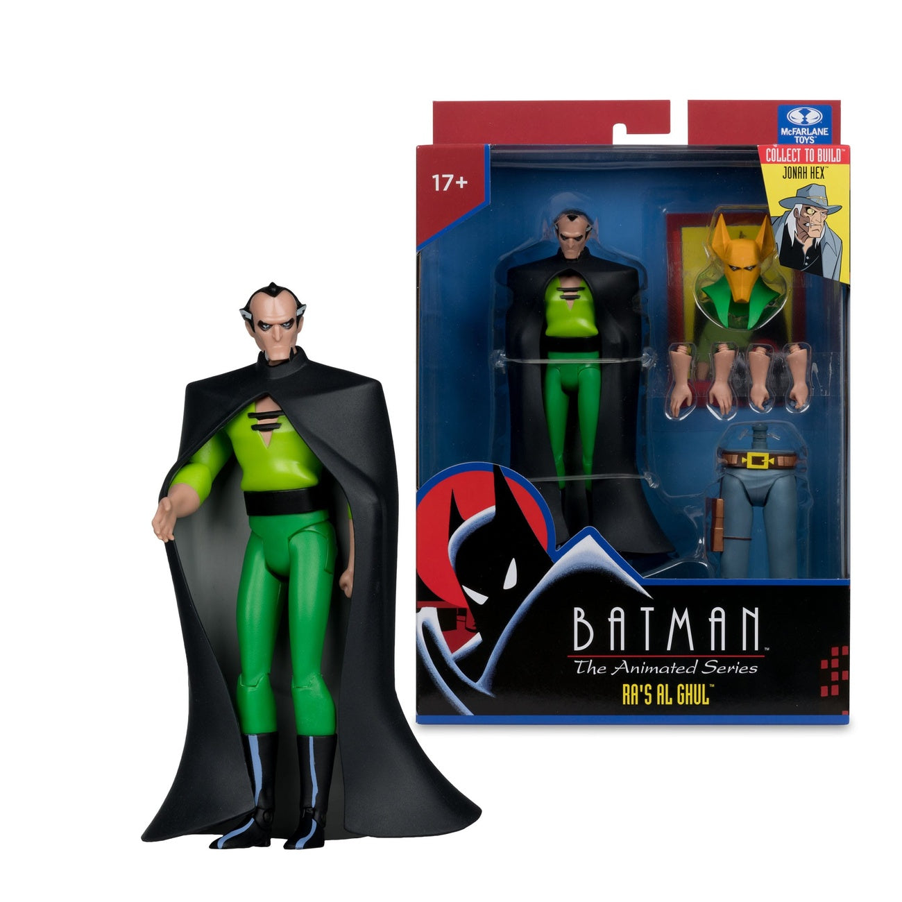 Image produit Batman : La Série Animée DC Direct figurine Build-A Wave 5 Ra’s al Ghul 15 cm