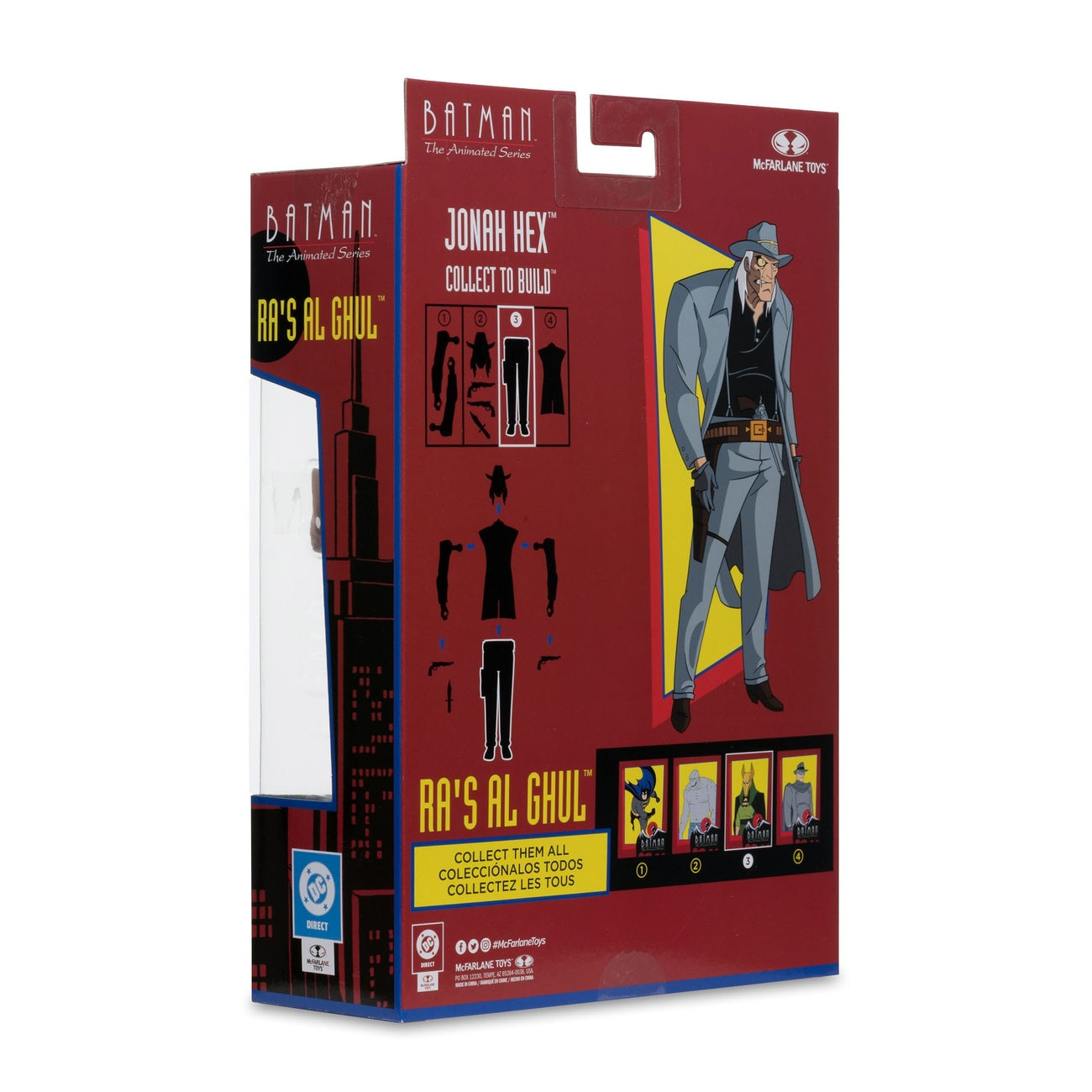 Image produit Batman : La Série Animée DC Direct figurine Build-A Wave 5 Ra’s al Ghul 15 cm