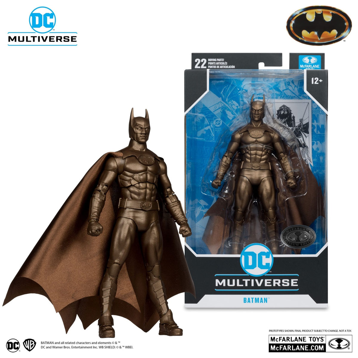 Image produit Batman (1989) Figurine DC Multiverse Batman (Platinum Edition) 18 cm