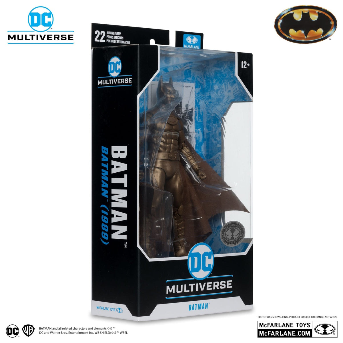 Image produit Batman (1989) Figurine DC Multiverse Batman (Platinum Edition) 18 cm
