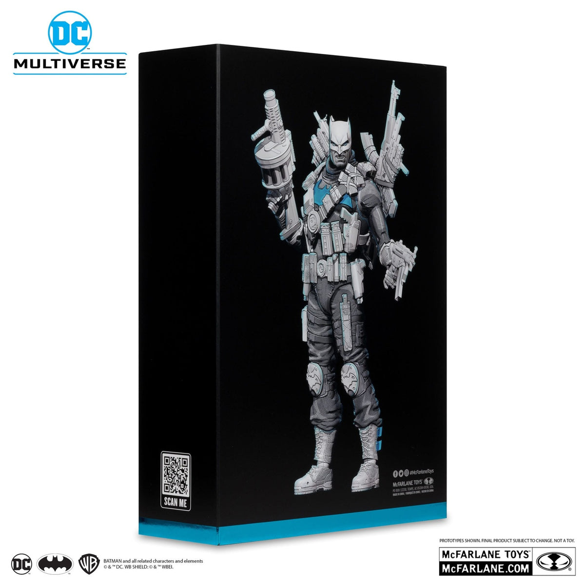 Product image DC Multiverse Action Figure The Grim Knight (Dark Nights: Metal) (Black & White Accent Edition) (Gold Label) 18 cm