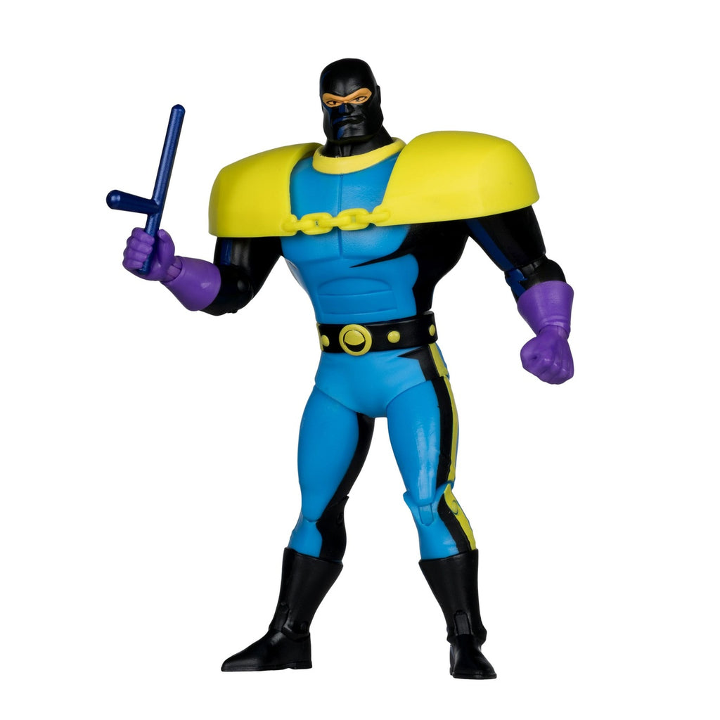 Image produit Batman : La Série Animée figurine articulée DC Direct Build-A Wave 5 Lock-Up Black Light Edition (Gold Label) 15 cm