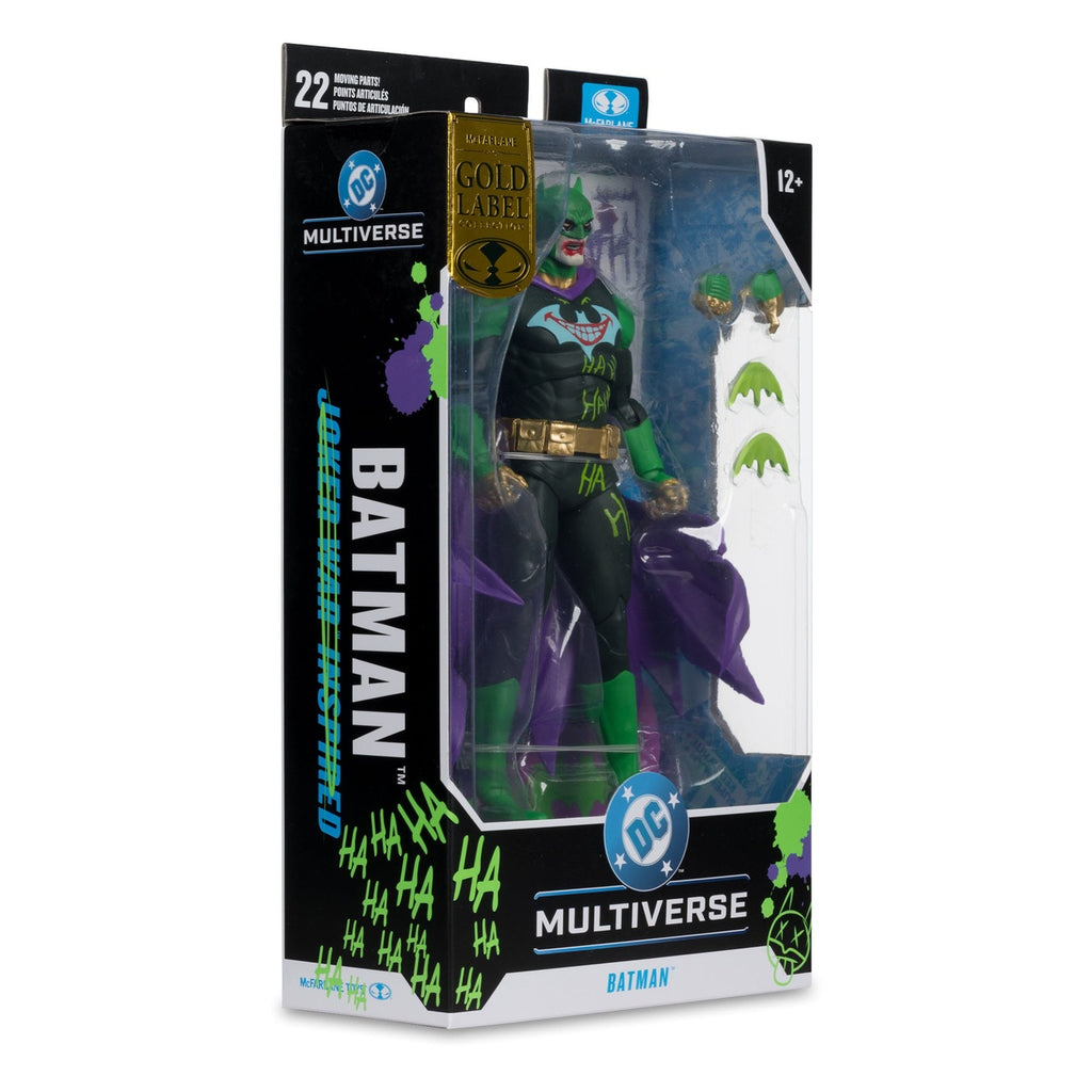 Image produit Figurine DC Multiverse Batman (Joker War) (Jokerized) (Gold Label) 18 cm
