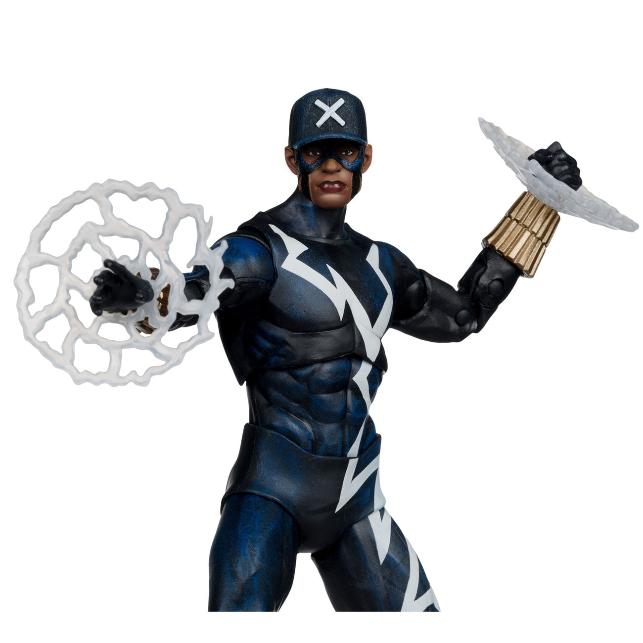 Image produit DC Multiverse figurine articulée Static Shock (Trial by Fire) (Gold Label) 18 cm