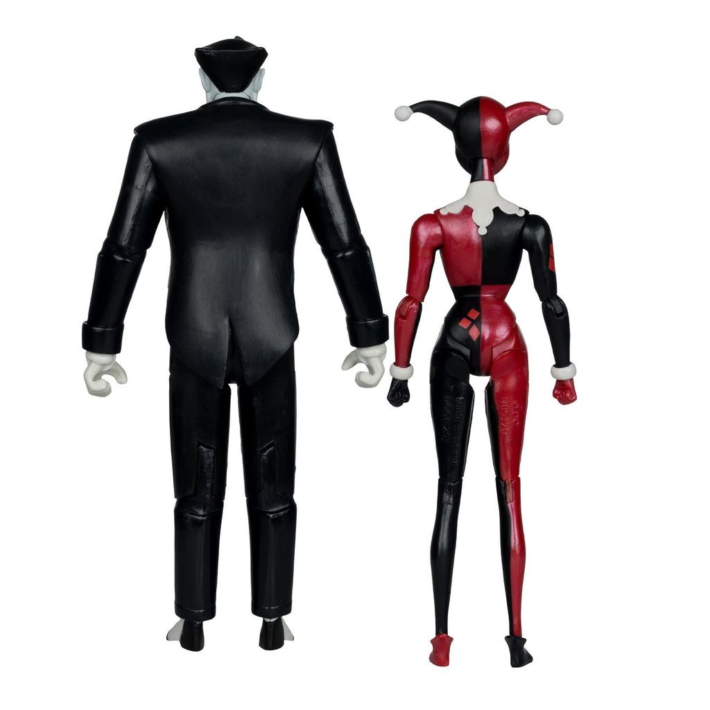 Image produit Batman : La Série Animée Figurines DC Direct Harley Quinn & Le Joker (Mad Love) (Gold Label) 18 cm