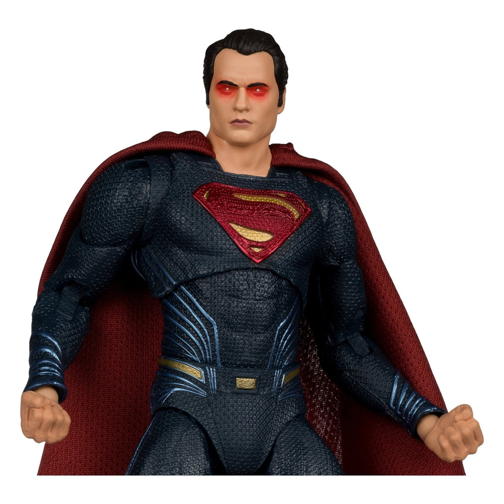 Image produit Batman v Superman : L’Aube de la Justice (2016) Édition Cinéma DC Figurine d’action Superman (Heat Vision) 19 cm