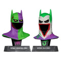 Image produit Batman DC Direct Mini-Réplique 1/3 Pack de 2 Masques de Batman Hush & Knightfall (Jokerized) (Gold Label) 18 cm