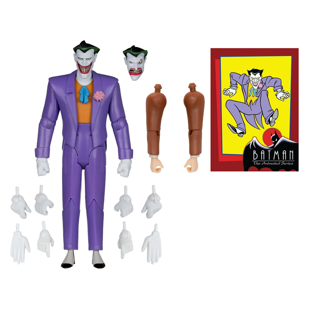 Image produit Batman: The Animated Series DC Direct Build-A figurine d’action Wave 7 Joker 15 cm