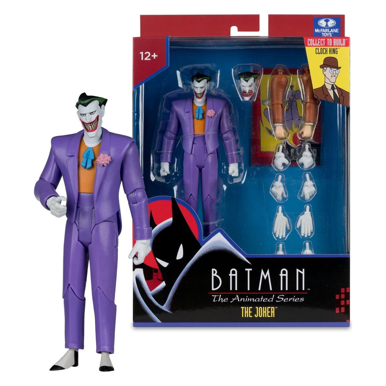 Image produit Batman: The Animated Series DC Direct Build-A figurine d’action Wave 7 Joker 15 cm
