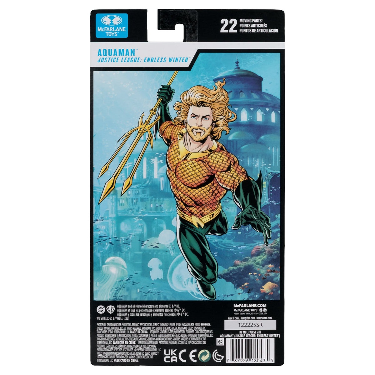 Image produit Figurine articulée DC Multiverse Aquaman (Endless Winter) (Blister Card) 18 cm