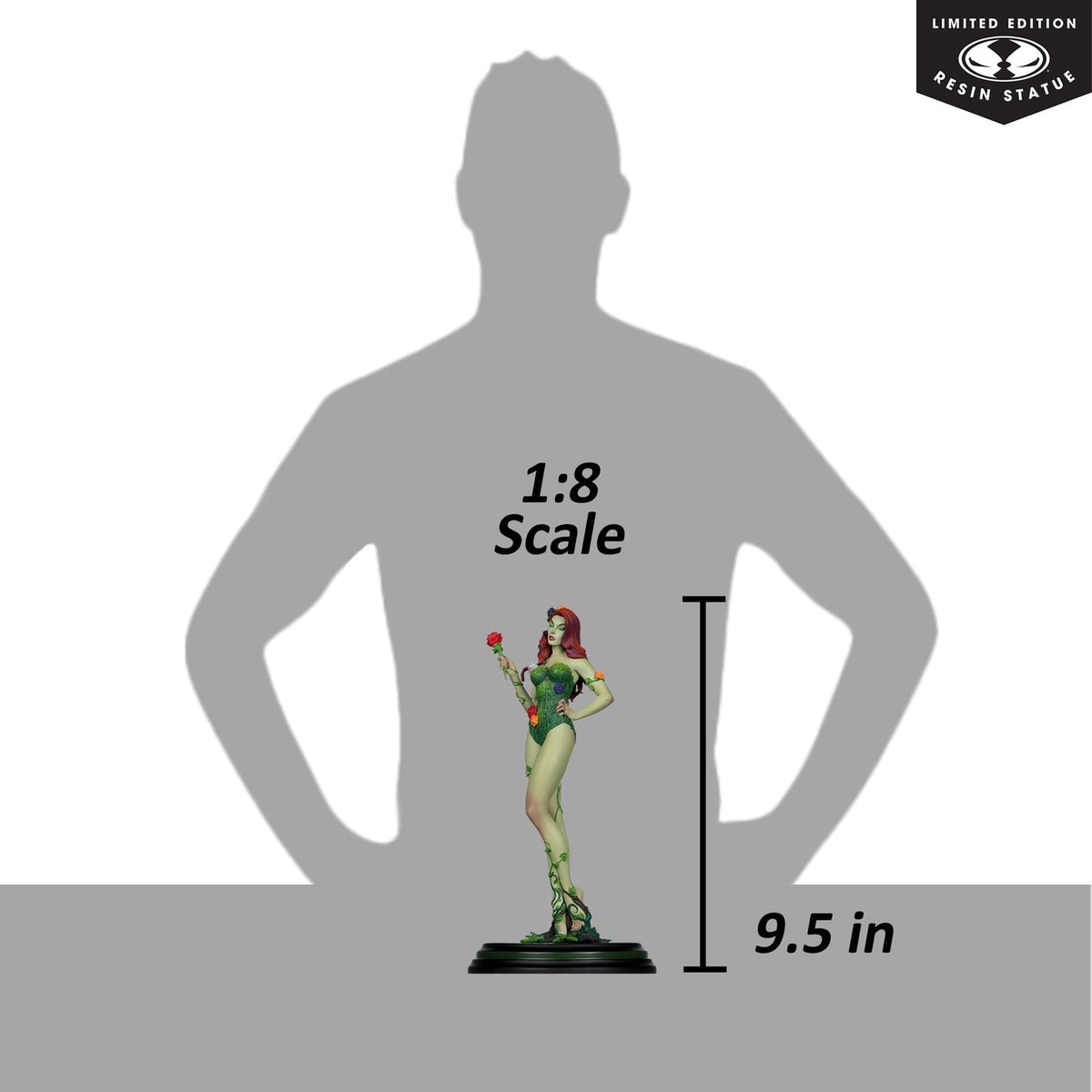 Image produit DC Direct Cover Girls Statue 1/8 Poison Ivy by J. Scott Campbell 24 cm
