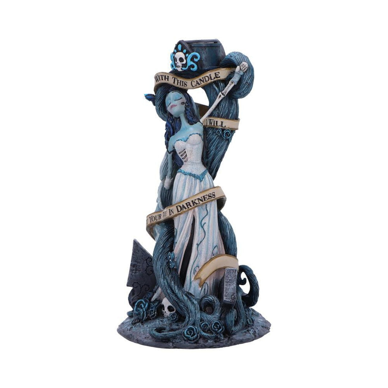 Image produit Les Noces funèbres – Bougeoir With This Candle Vow 19 cm