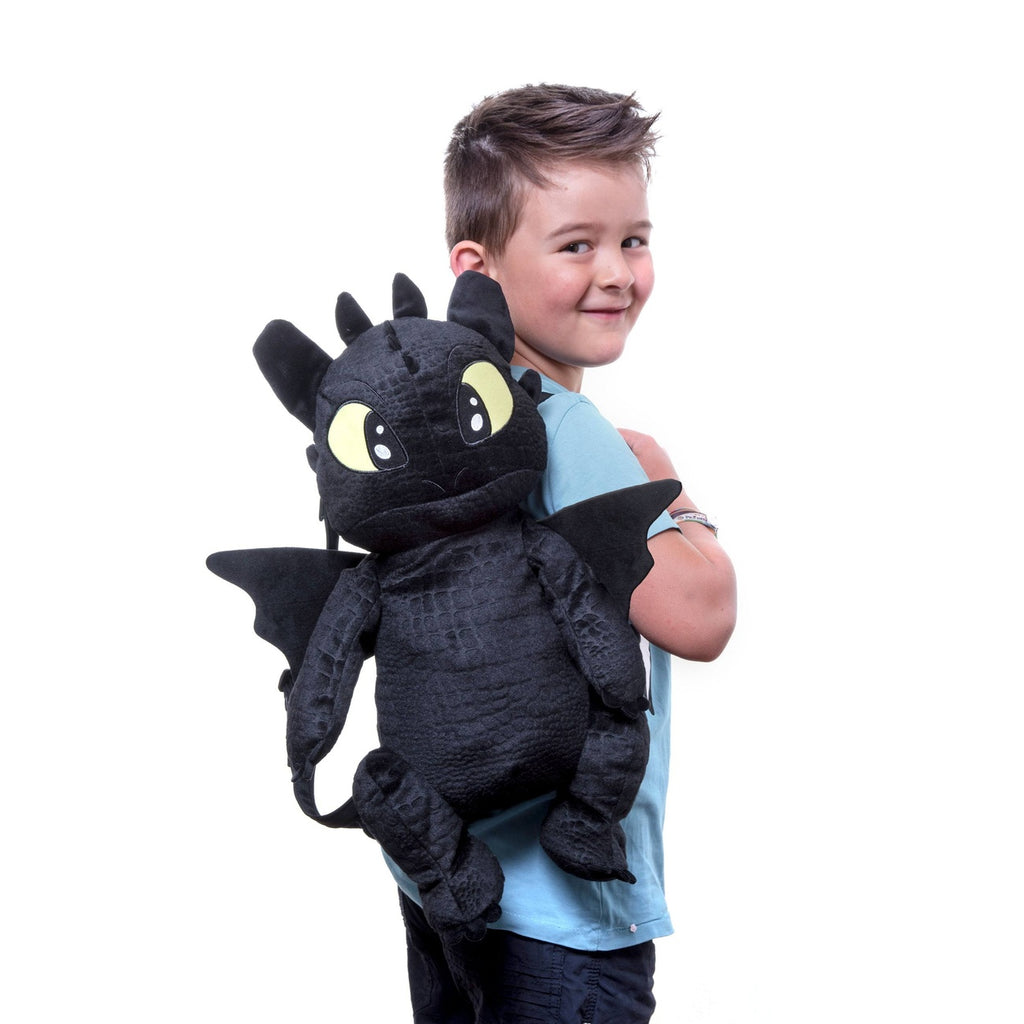 Image produit Dragons 3 Sac à dos en peluche Krokmou