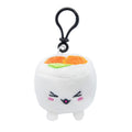 Image produit Peluche Plushi avec porte-clés Uramaki sushi au saumon 7 cm