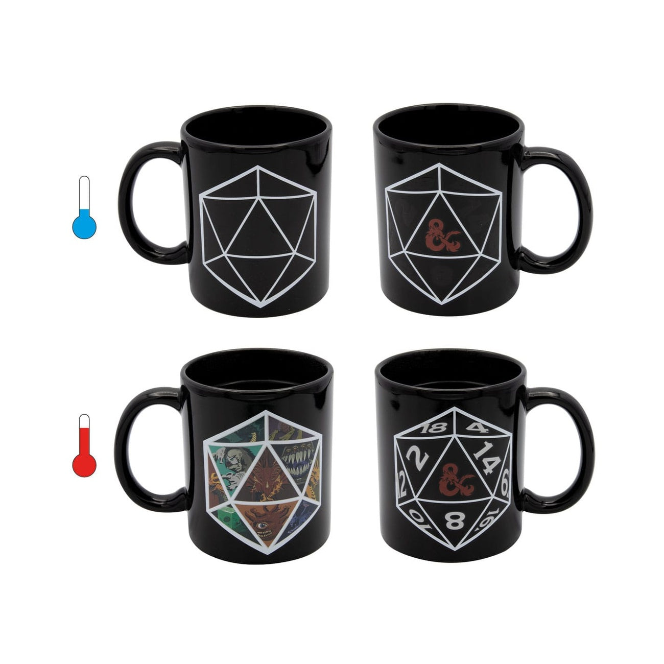 Image produit Mug Dungeons & Dragons à effet thermique Magic