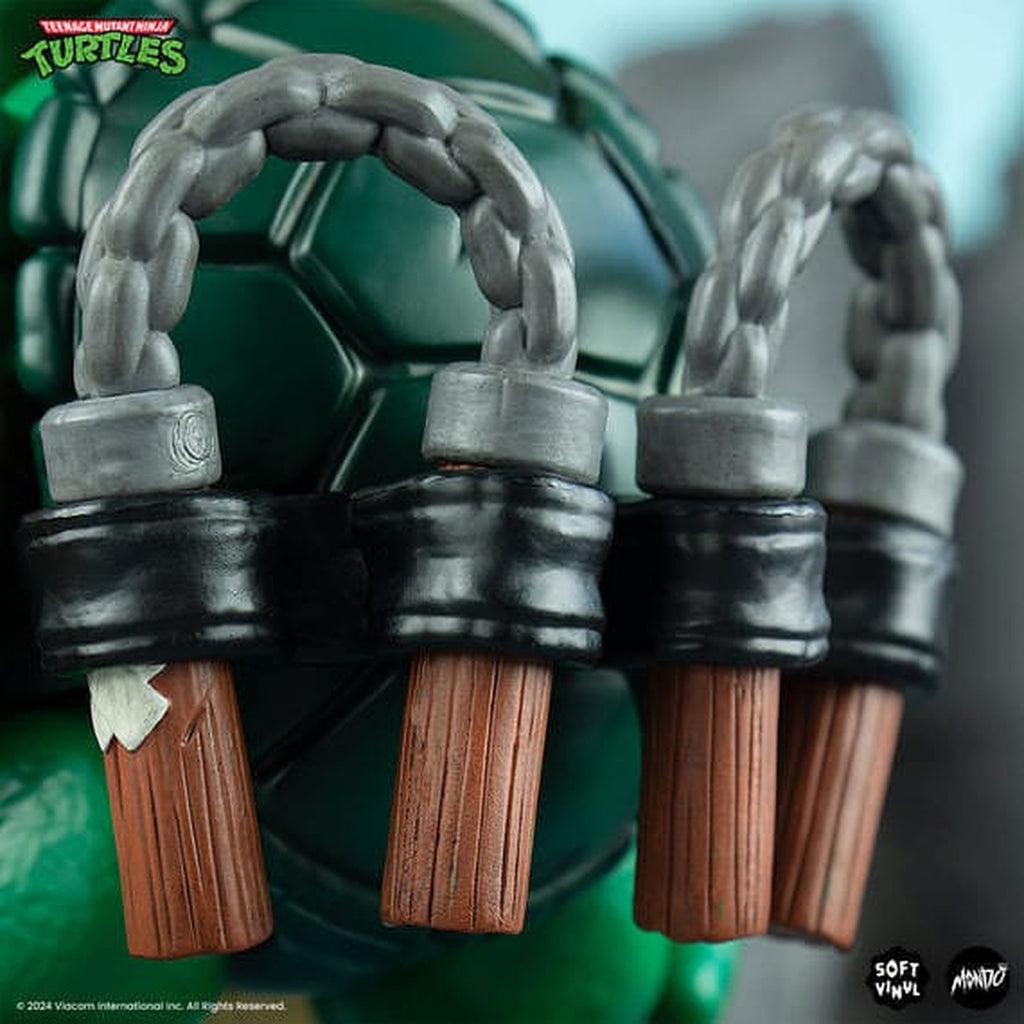 Image produit Teenage Mutant Ninja Turtles figurine en vinyle souple Michelangelo 20 cm