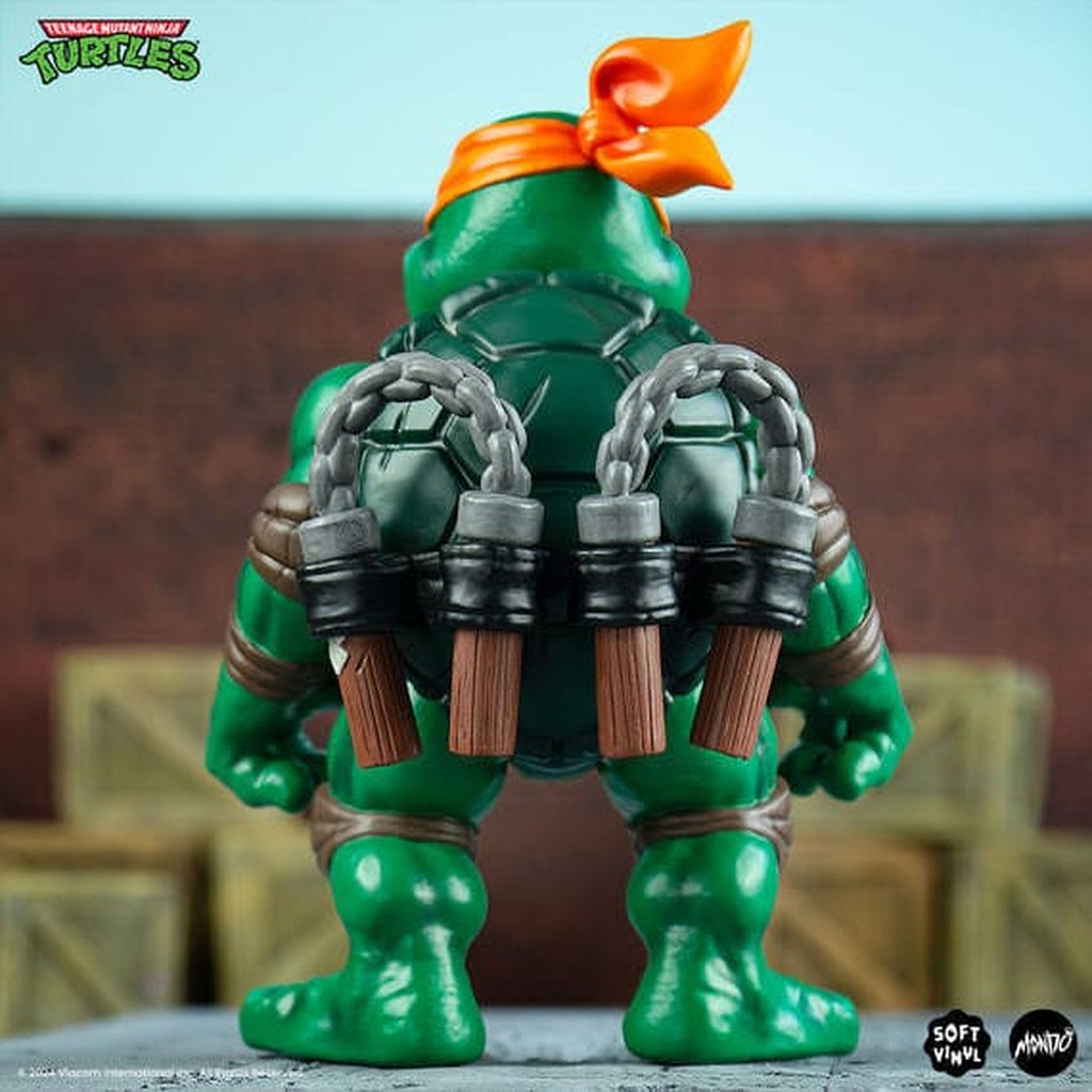 Image produit Teenage Mutant Ninja Turtles figurine en vinyle souple Michelangelo 20 cm
