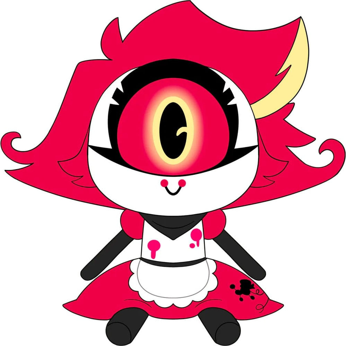 Image produit Hazbin Hotel peluche Niffty 22 cm