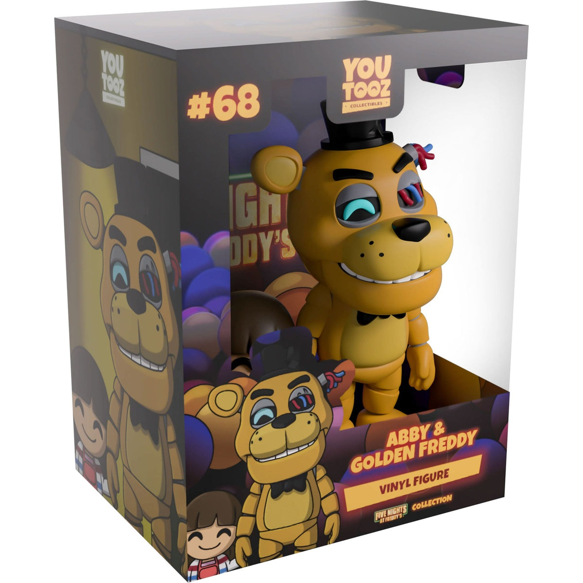 Image produit Five Nights at Freddy's Figurine vinyle Abby & Golden Freddy 11 cm