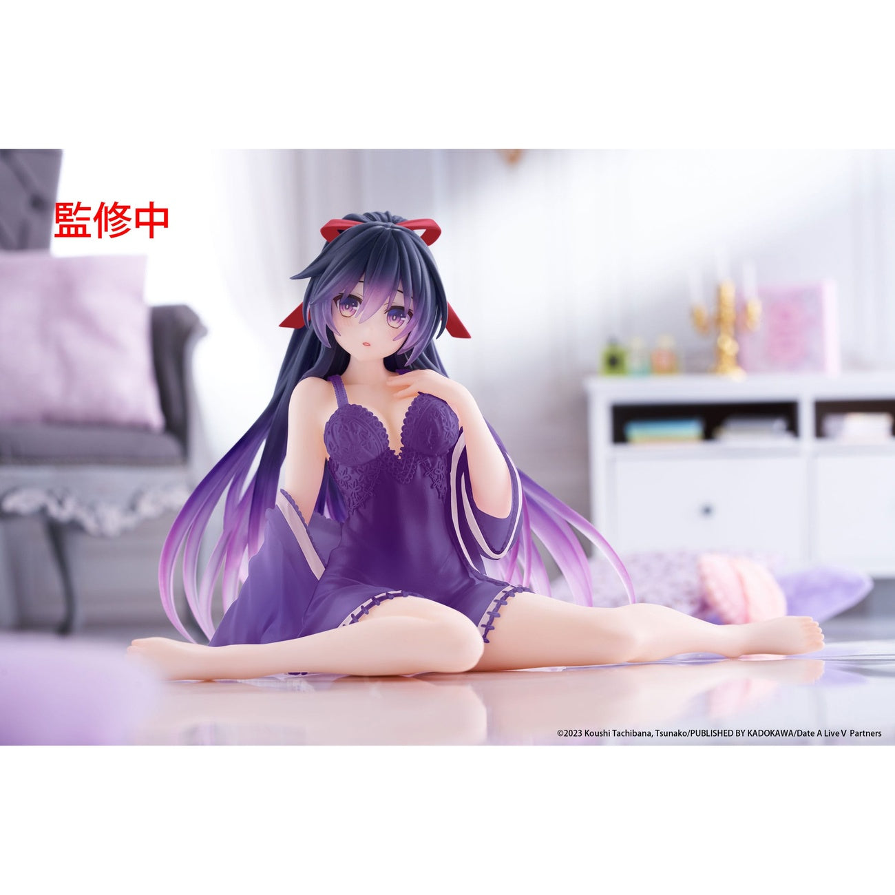 Image produit Date A Live V Statue PVC Desktop Cute Figure Tohka Yatogami Nightwear Ver. Renewal 13 cm