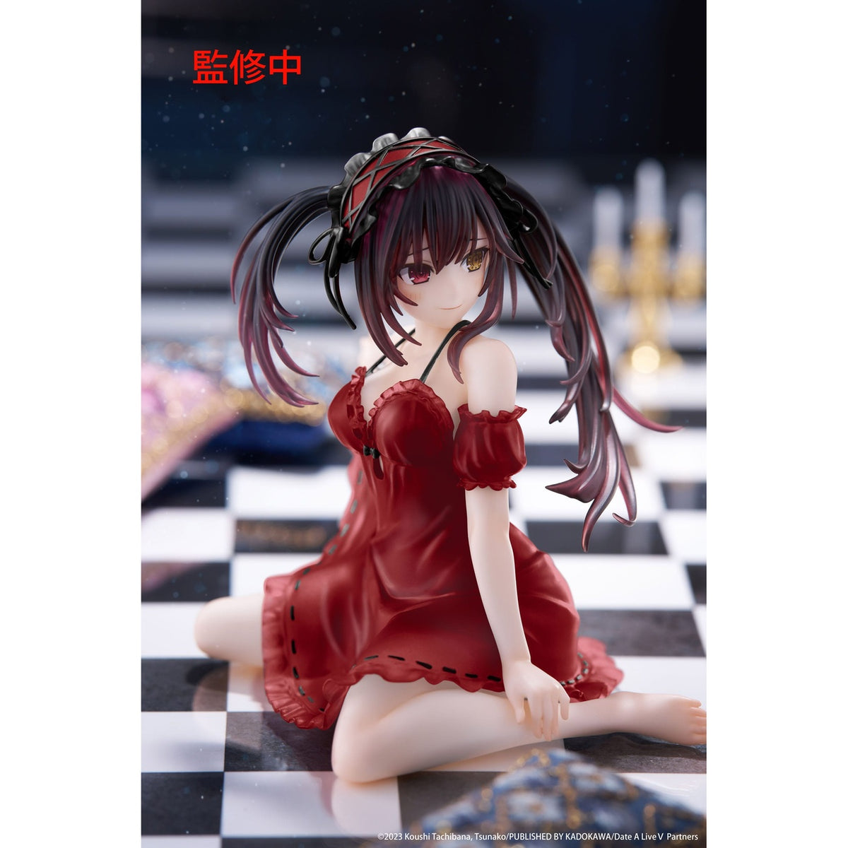 Image produit Date A Live V Statue PVC Desktop Cute Figure Kurumi Tokisaki Nightwear Ver. Renewal 13 cm