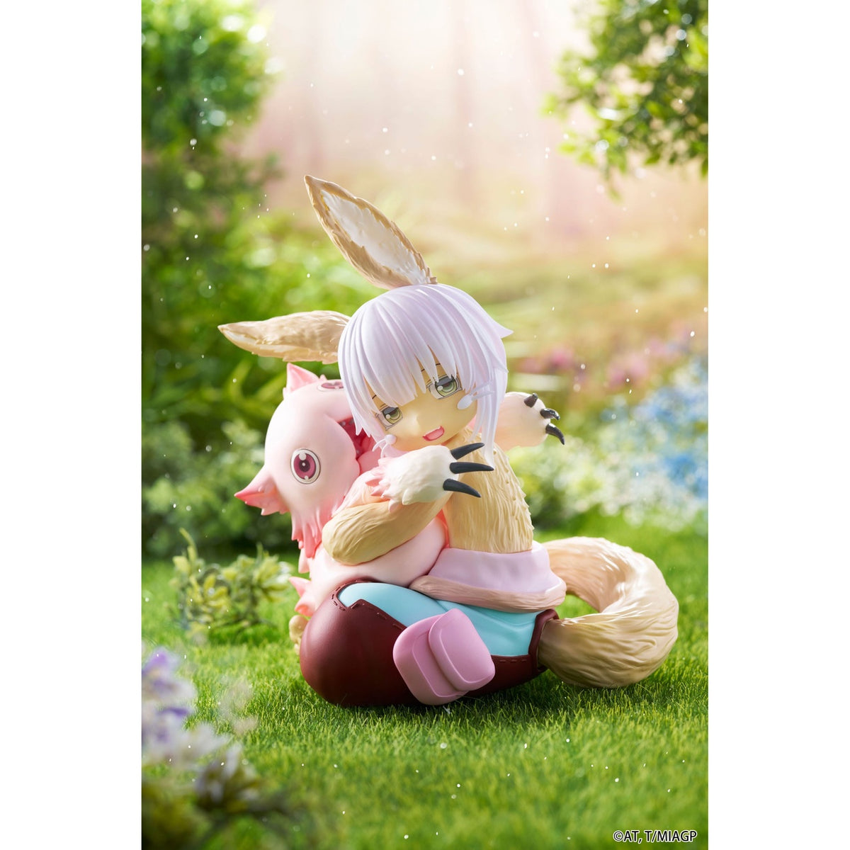 Image produit Made in Abyss: The Golden City of the Scorching Sun Statue PVC Desktop Cute Figure Nanachi & Mitty Reissue 13 cm