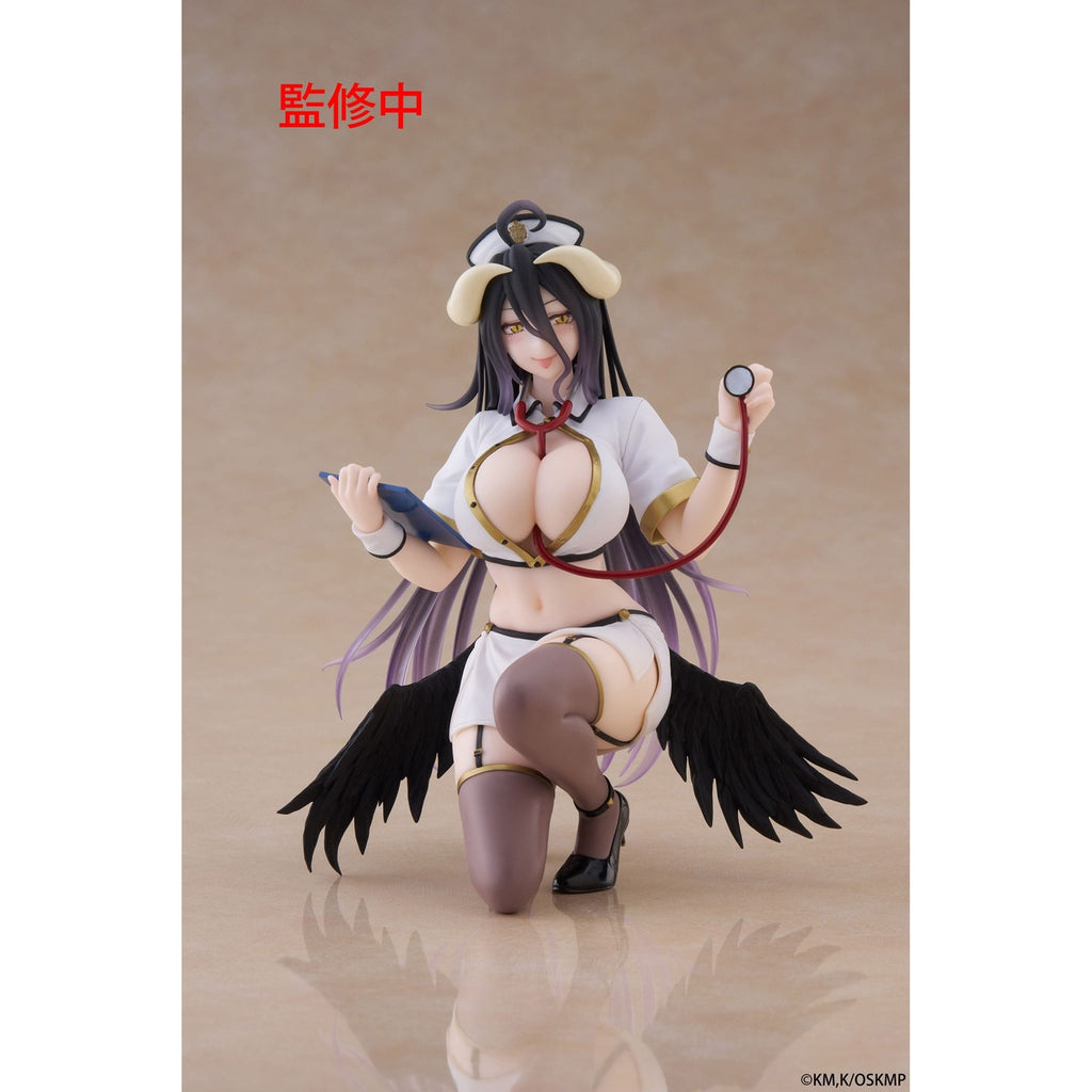 Image produit Overlord Statue PVC Desktop Cute Figure Albedo Nurse Ver. Renewal 13 cm
