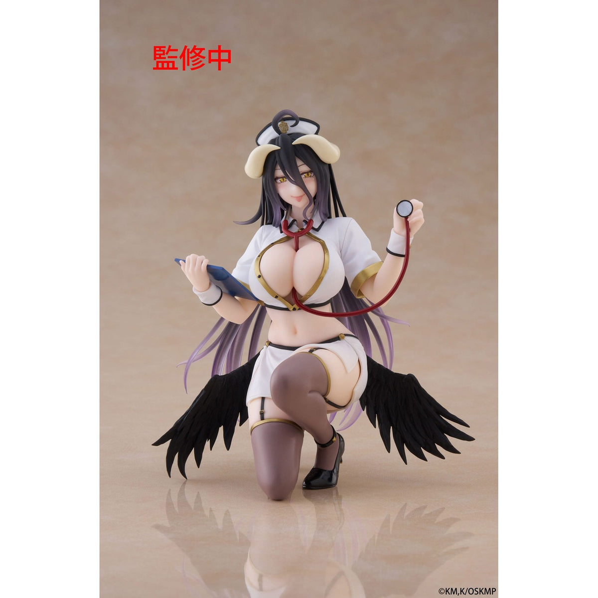 Image produit Overlord Statue PVC Desktop Cute Figure Albedo Nurse Ver. Renewal 13 cm