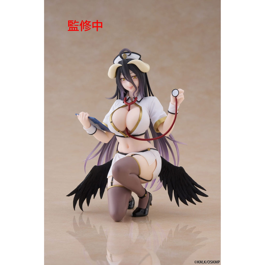Image produit Overlord Statue PVC Desktop Cute Figure Albedo Nurse Ver. Renewal 13 cm