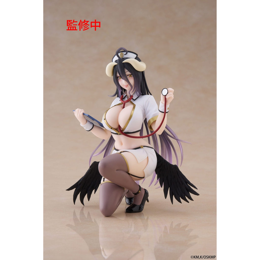 Image produit Overlord Statue PVC Desktop Cute Figure Albedo Nurse Ver. Renewal 13 cm