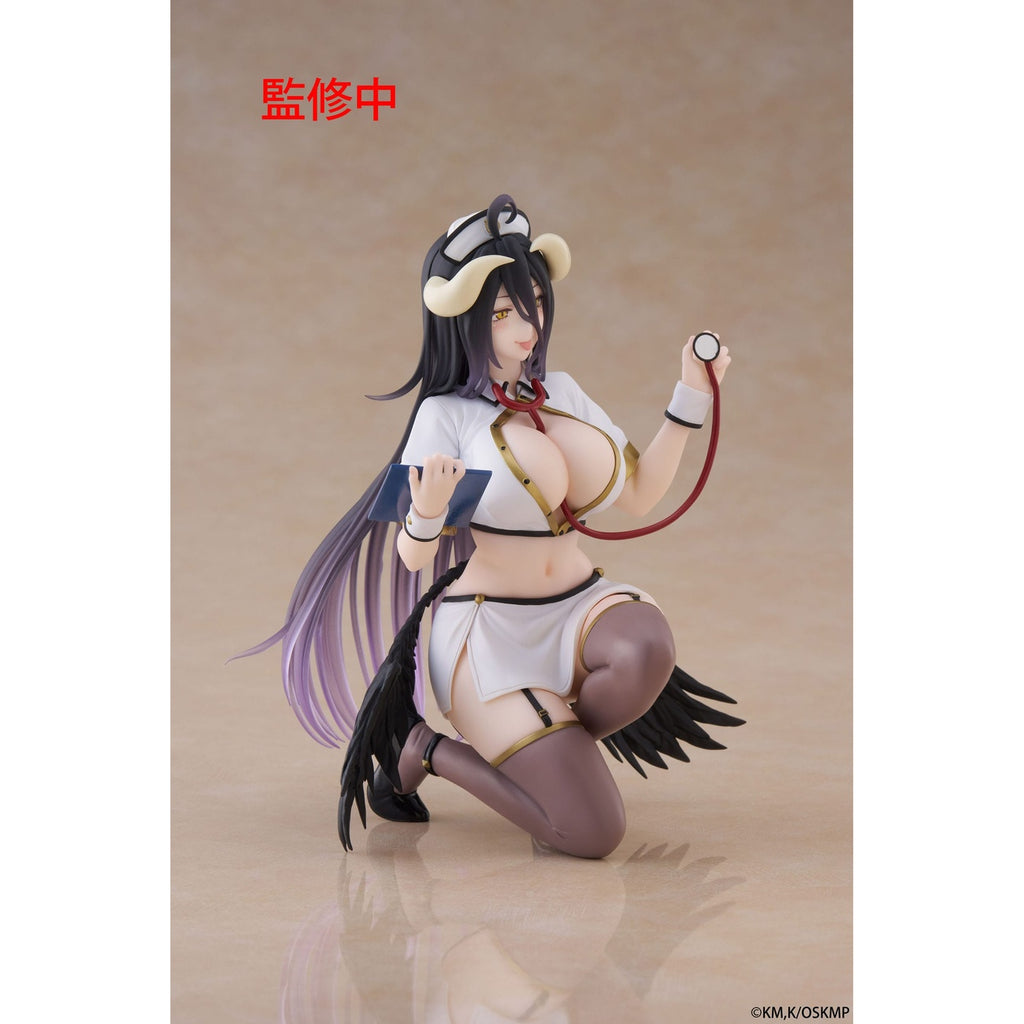 Image produit Overlord Statue PVC Desktop Cute Figure Albedo Nurse Ver. Renewal 13 cm