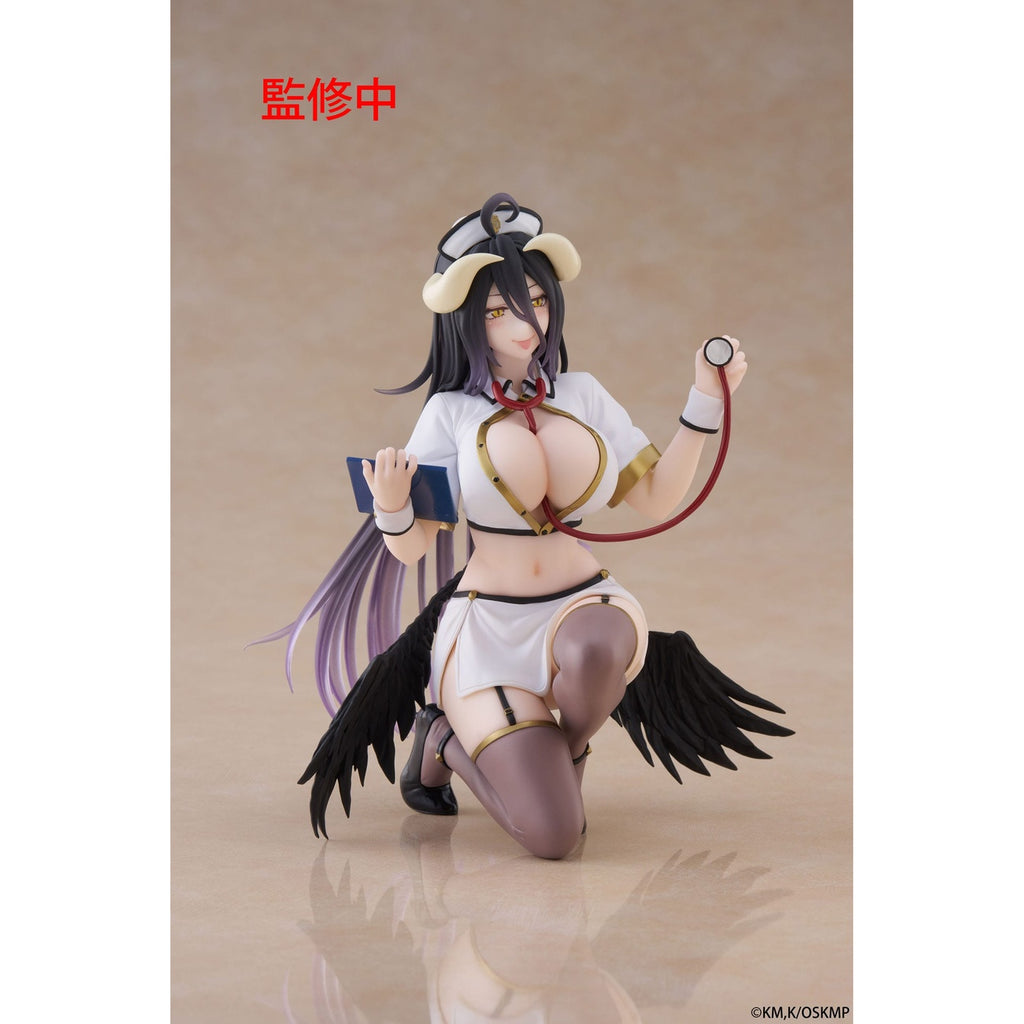 Image produit Overlord Statue PVC Desktop Cute Figure Albedo Nurse Ver. Renewal 13 cm