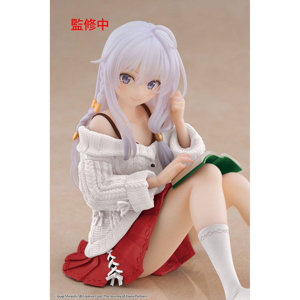 Image produit Wandering Witch: The Journey of Elaina Statue PVC Desktop Cute Figure Elaina Casual Clothes Ver. Renewal 13 cm