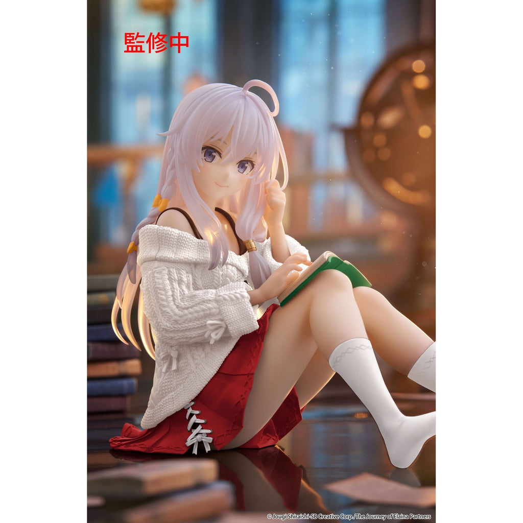 Image produit Wandering Witch: The Journey of Elaina Statue PVC Desktop Cute Figure Elaina Casual Clothes Ver. Renewal 13 cm