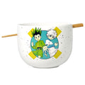 Image produit Bol à ramen Hunter x Hunter avec baguettes 414 ml