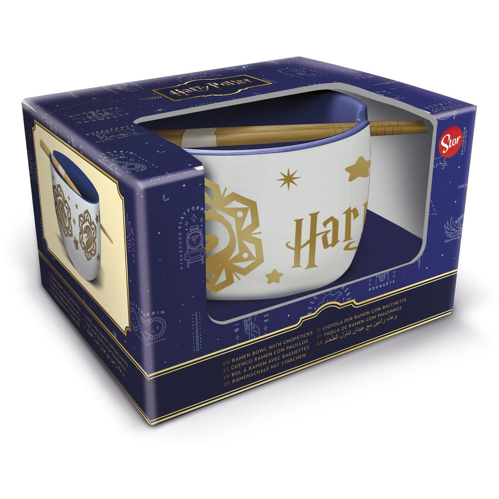 Image produit Bol à ramen Harry Potter avec baguettes Magic & Mayhem