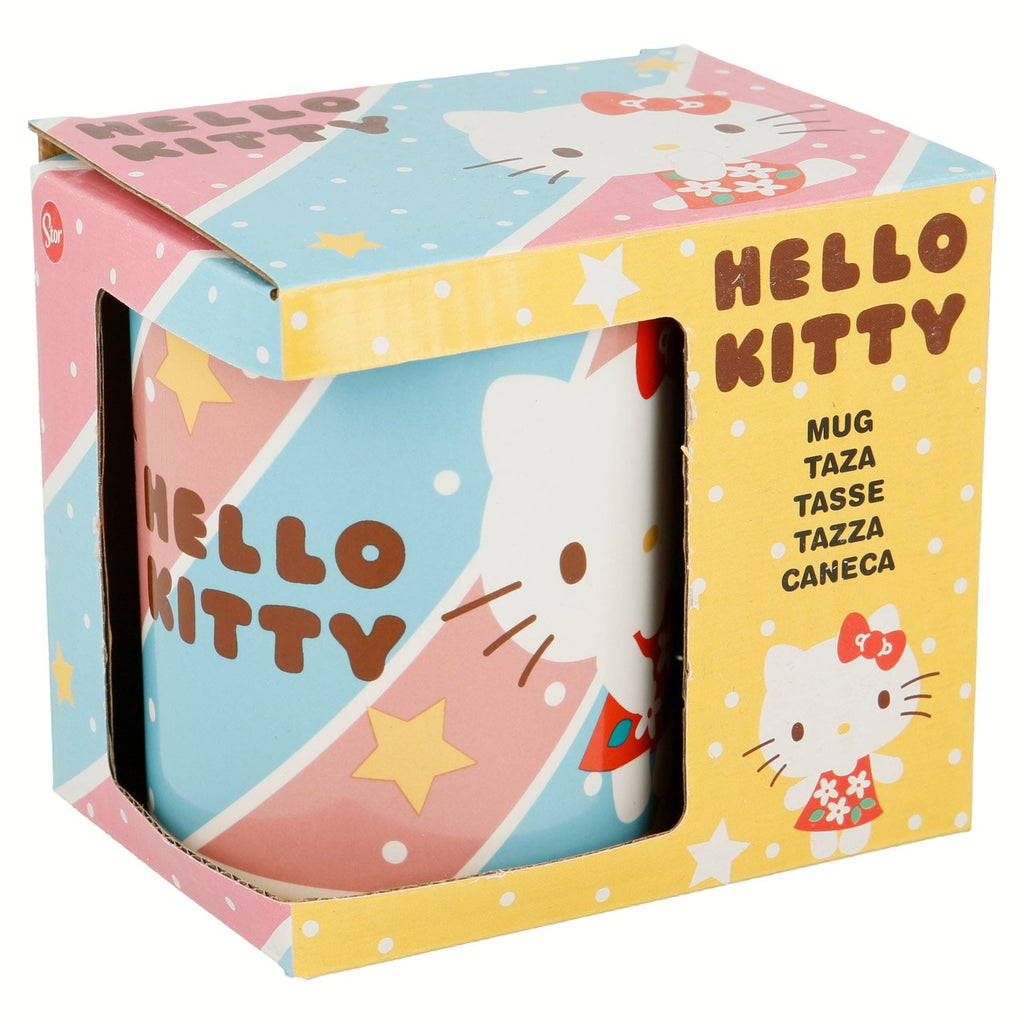 Image produit Sanrio Mug Cute Hello Kitty Robe Rouge 325 ml