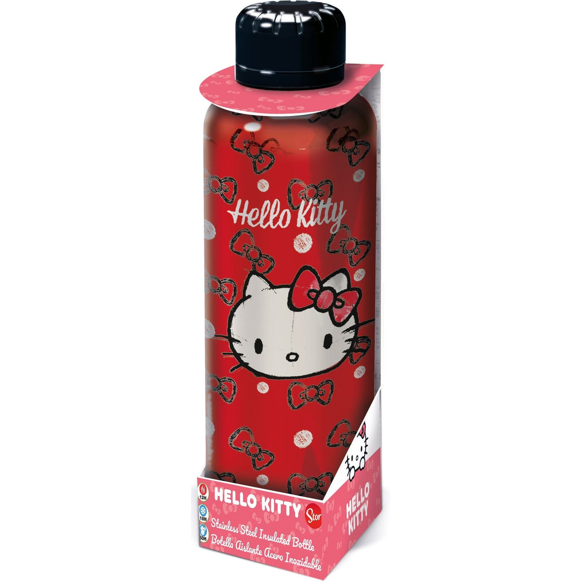 Product image Sanrio Stainless Steel Water Bottle Hello Kitty