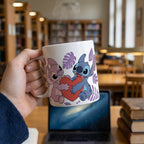 Image produit Mug Lilo & Stitch Angel & Stitch Heart 325 ml