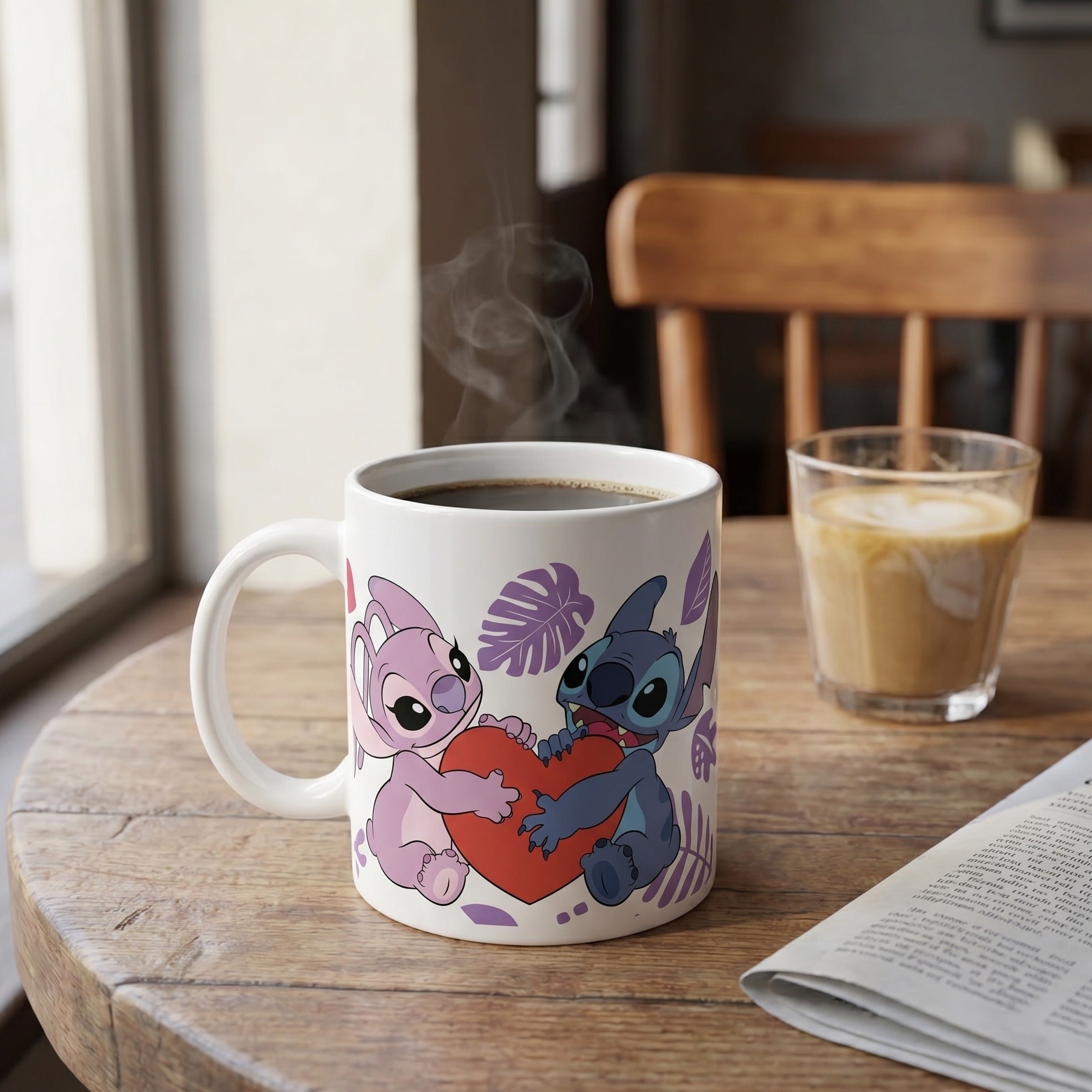 Image produit Mug Lilo & Stitch Angel & Stitch Heart 325 ml