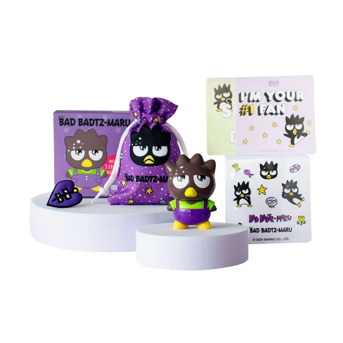 Image produit Hello Kitty and Friends mini-figurine Badtzmaru 6 cm