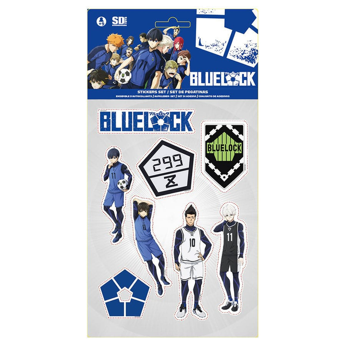 Image produit Set de stickers Blue Lock