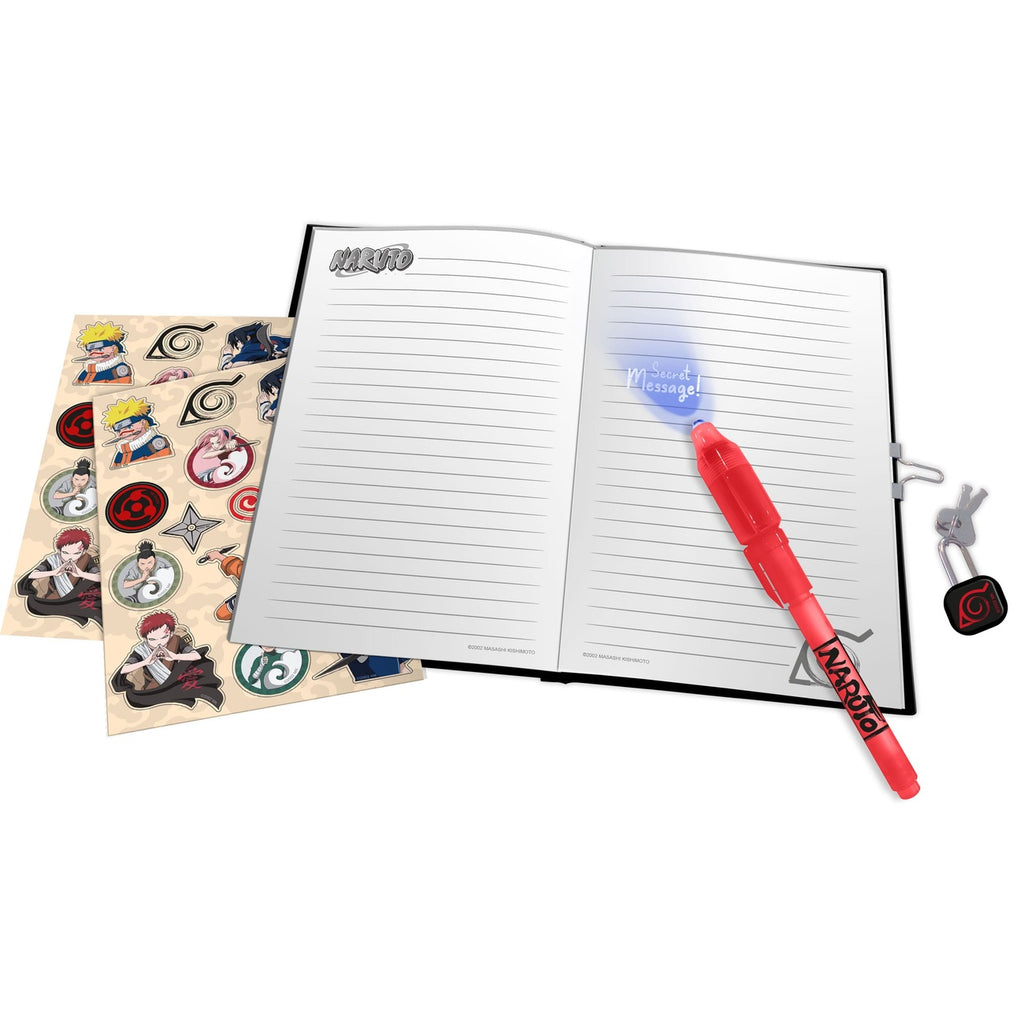 Image produit Naruto Set de journal intime avec cadenas