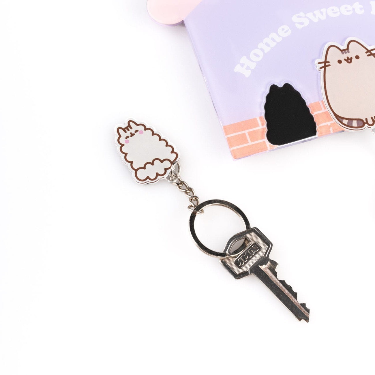 Image produit Porte-clés mural Pusheen avec 3 porte-clés