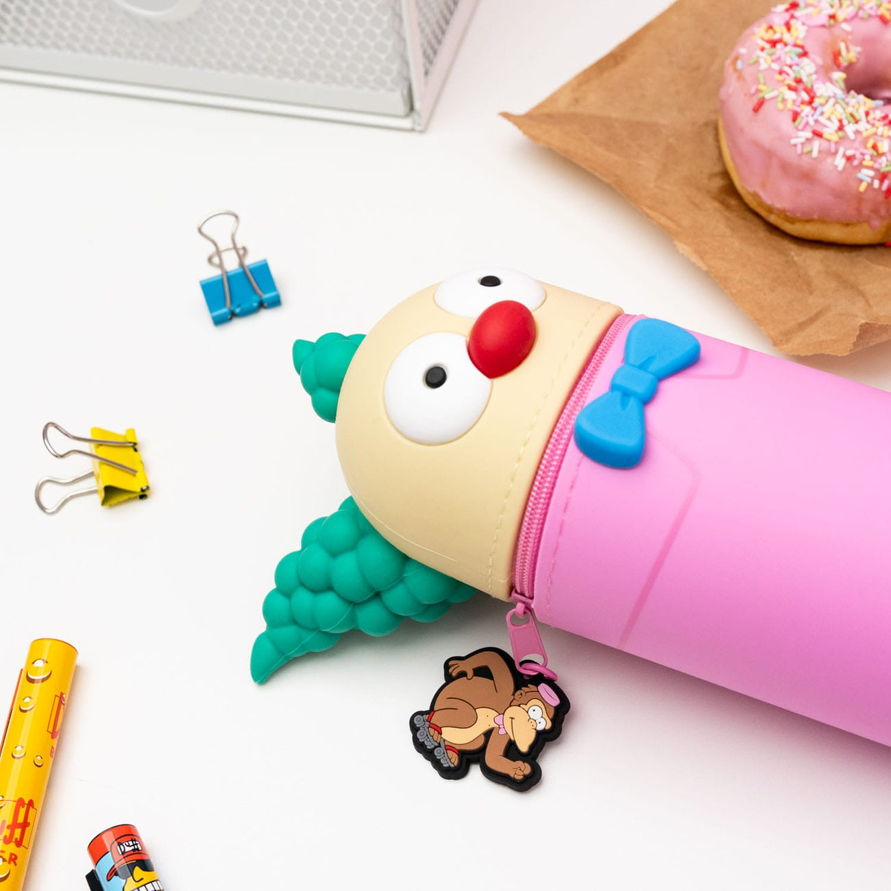 Image produit Les Simpson Étui à Stylos 3D Krusty le Clown