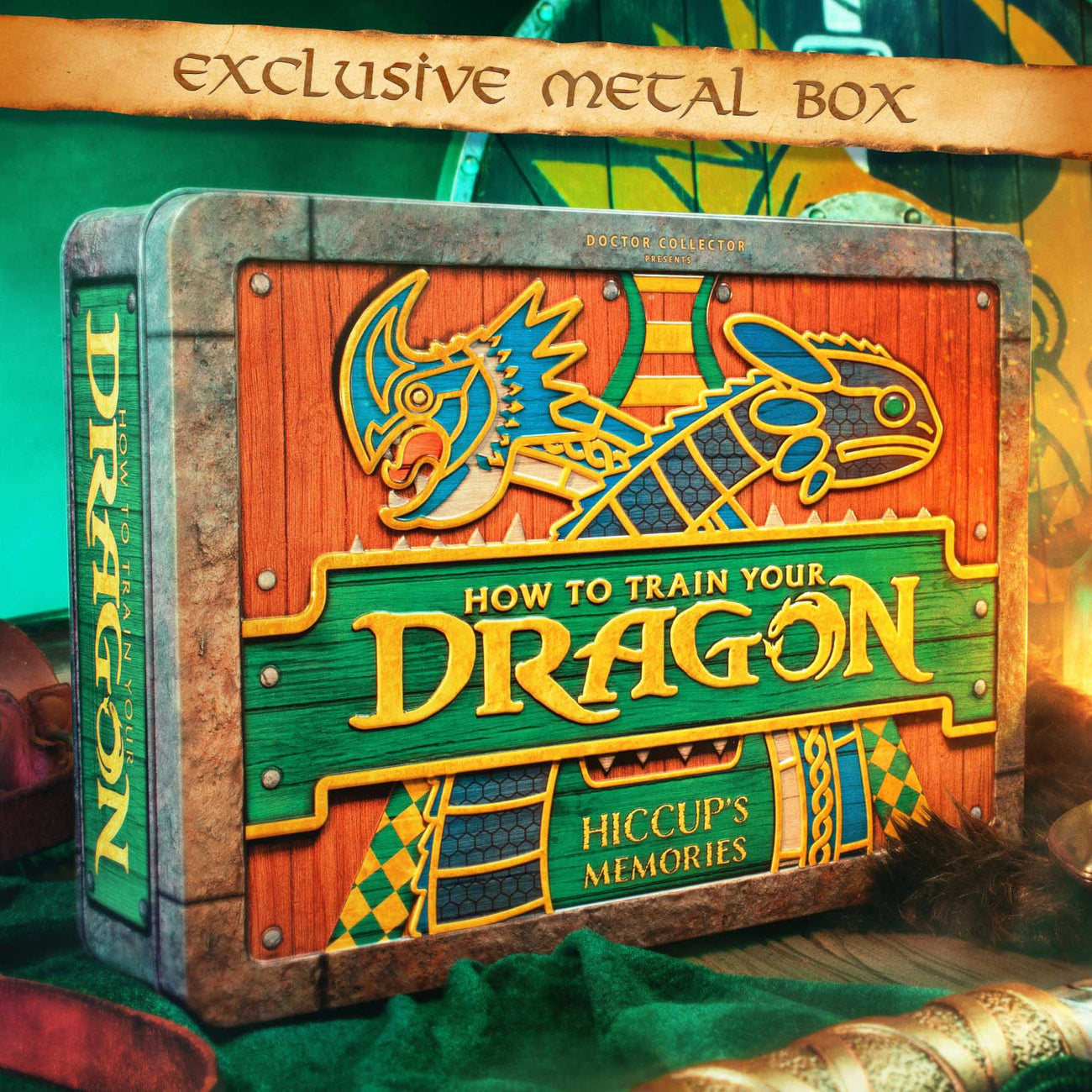 Image produit Dragons Boîte cadeau Hiccup's Memories Kit