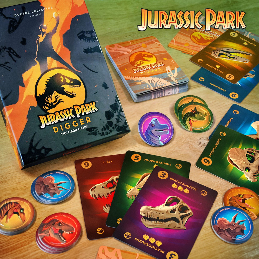 Image produit Jurassic Park Digger pour jeux de cartes