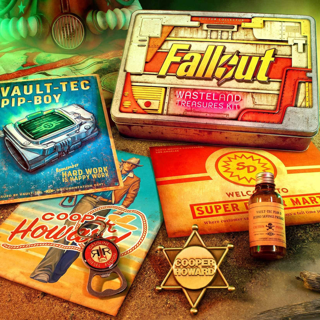 Image produit Boîte cadeau Fallout Wasteland Treasures Kit