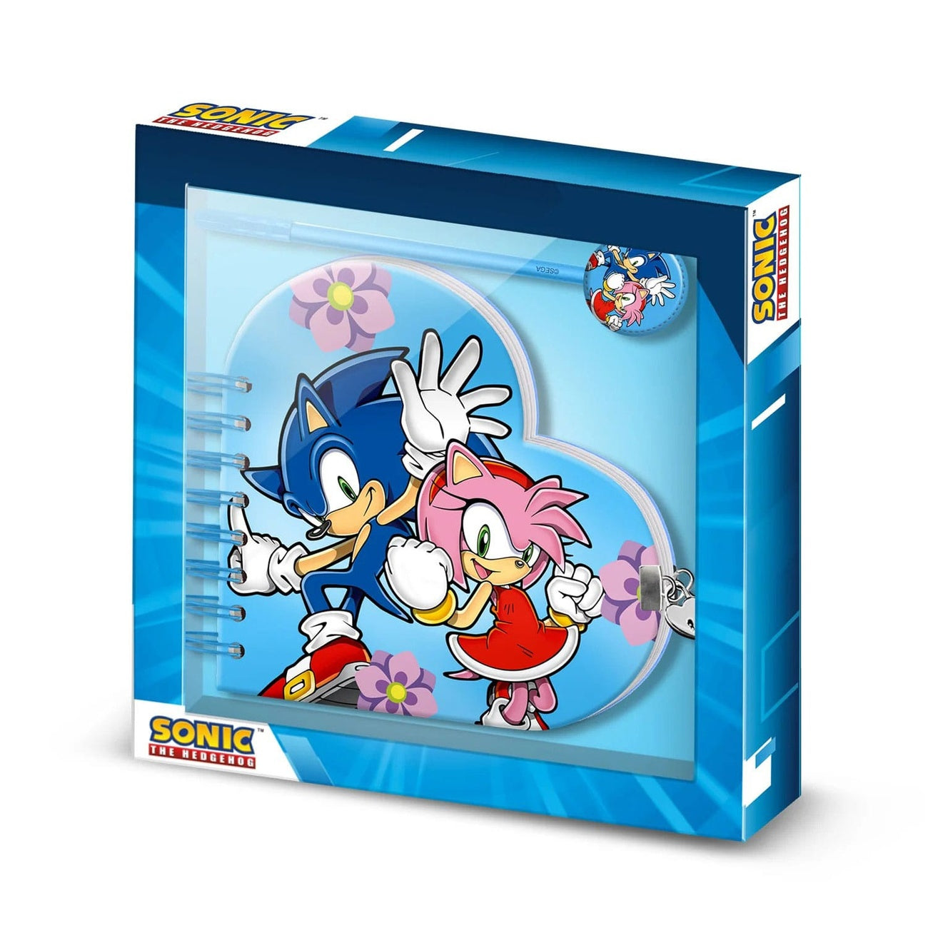 Image produit Coffret cadeau carnet Sonic & Amy
