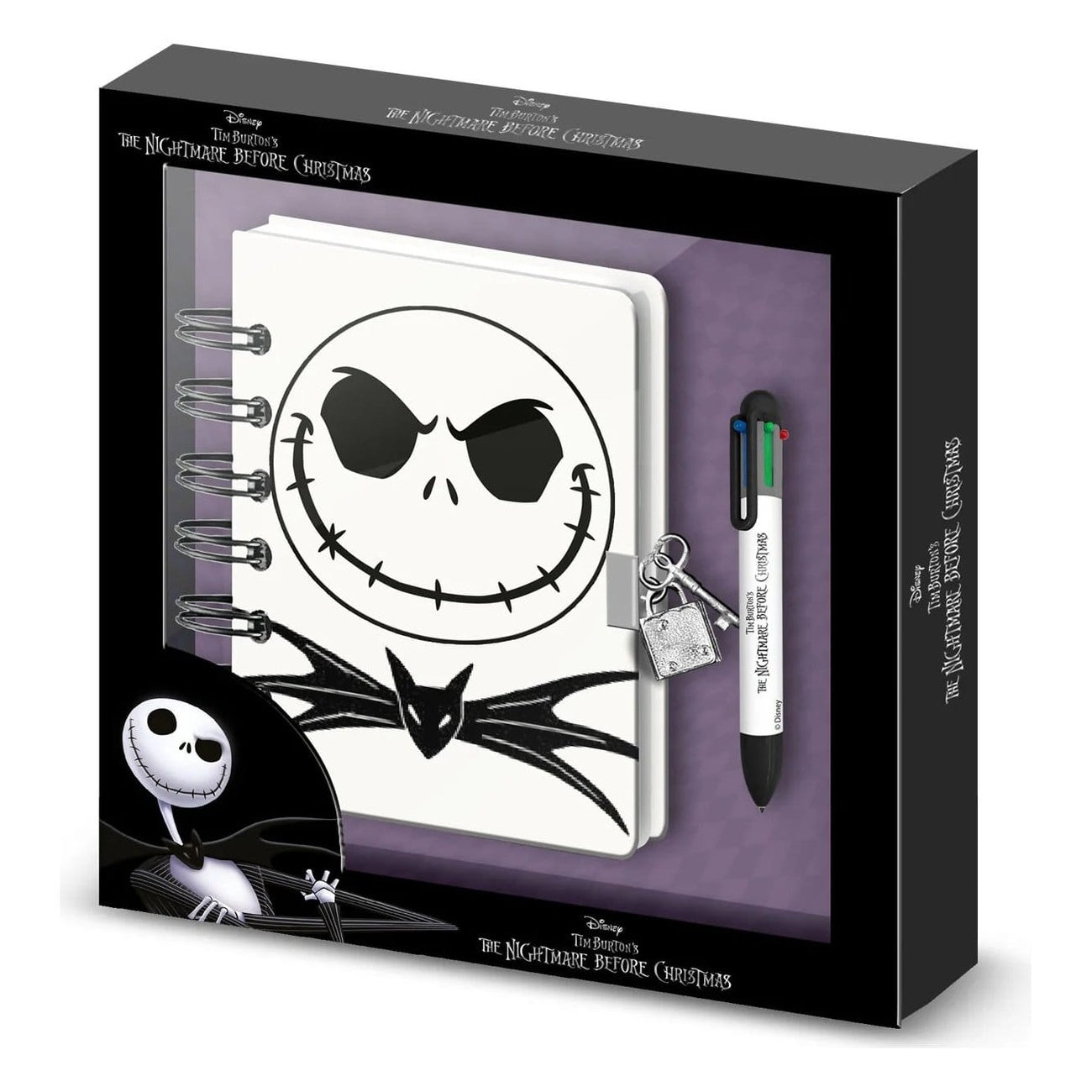 Image produit Coffret cadeau Nightmare Before Christmas carnet avec stylo Jack